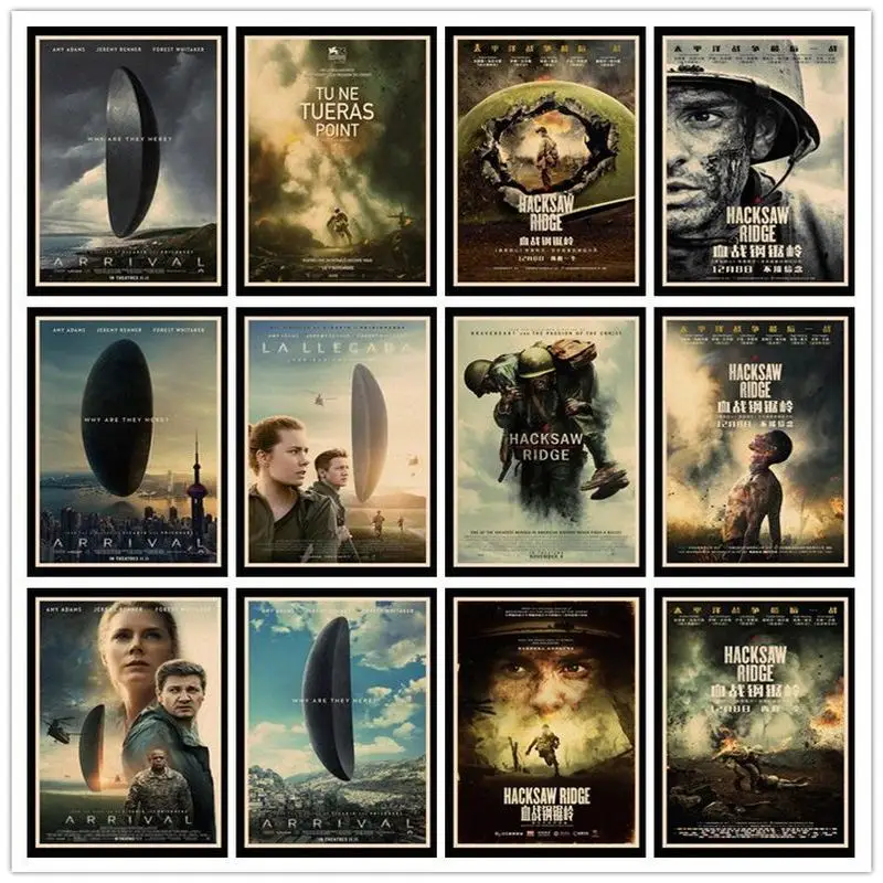 Классический постер с лунным светом JLArrival Hacksaw Ridge HBA11|Наклейки на стену| |