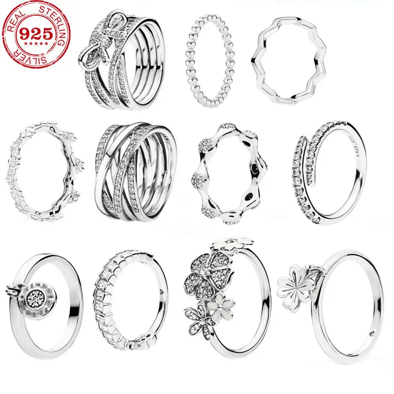 2021 Hot sale 925 Sterling Silver Authentic pan open ring For Women Fit Original moon couple rings DIY fashion wedding Jewelry
2021 Hot sale 925 Sterling Silver Authentic pan open ring For Women Fit Original moon couple rings DIY fashion wedding Jewelry
