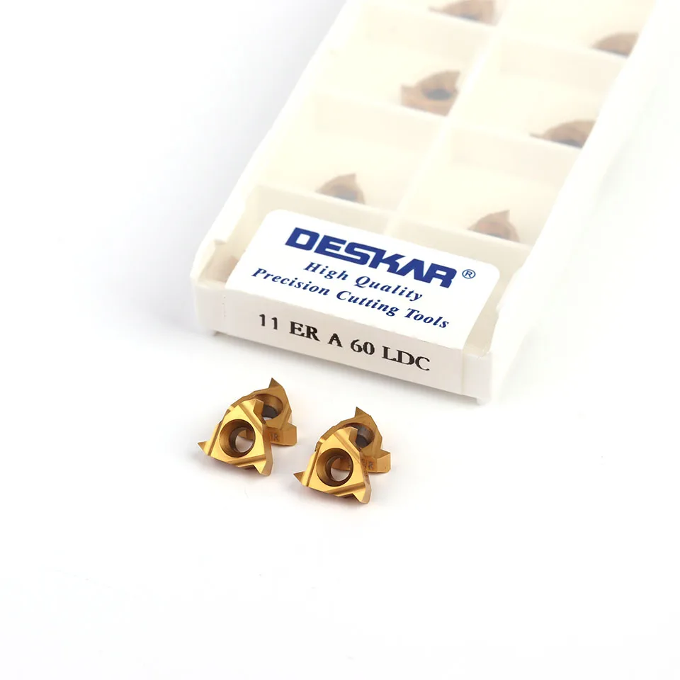 DESKAR 11ER 11IR A55 A60 LDC turning tool thread tool parts carbide insert CNC lathe tool cutting high quality products 
DESKAR 11ER 11IR A55 A60 LDC turning tool thread tool parts carbide insert CNC lathe tool cutting high quality products