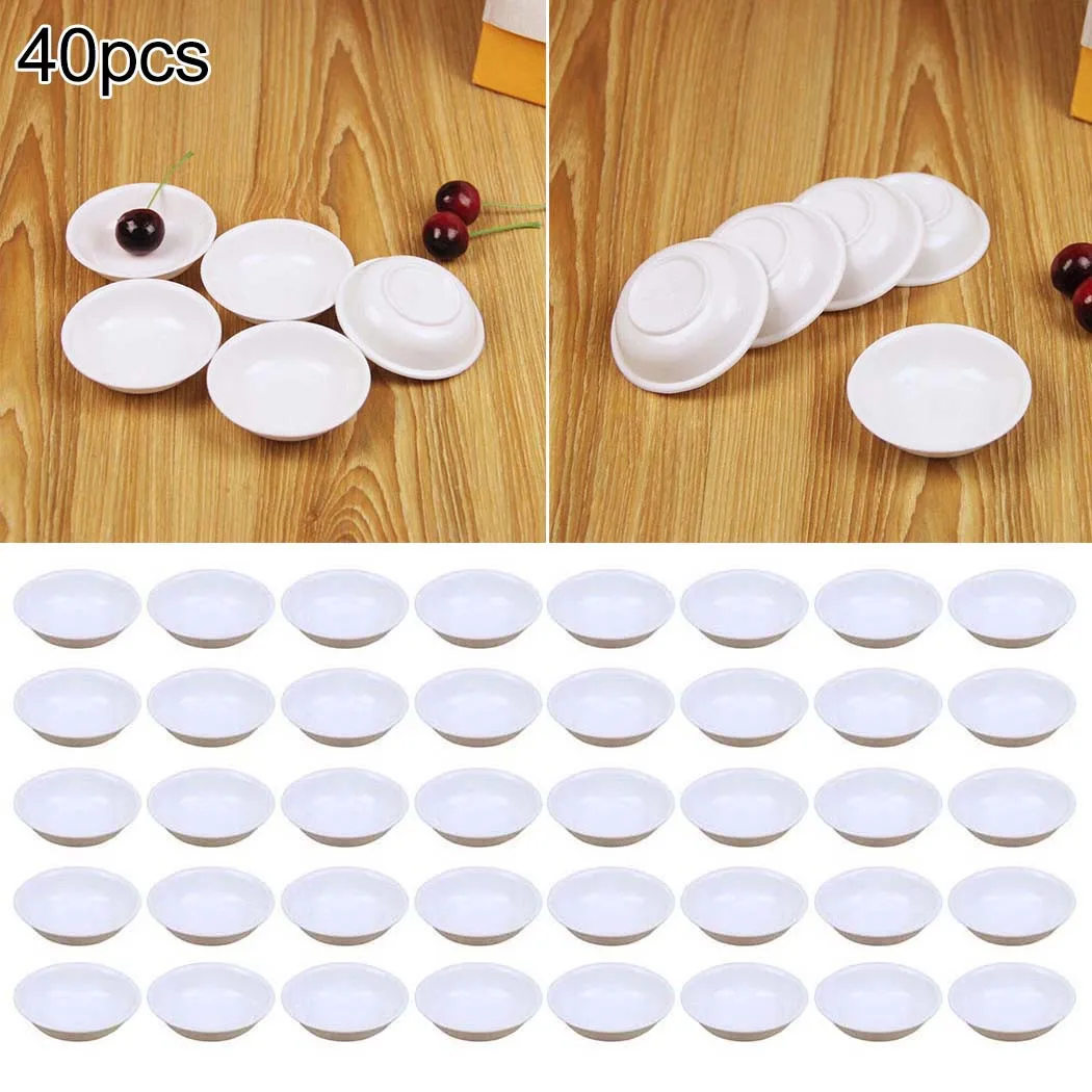 40pcs Sauce Dish Seasoning Plate Dipping Soy Sauce Cup Plastic Sauce Bowl Seasoning Dish Appetizer Plates Kitchen Supplies
40pcs Sauce Dish Seasoning Plate Dipping Soy Sauce Cup Plastic Sauce Bowl Seasoning Dish Appetizer Plates Kitchen Supplies