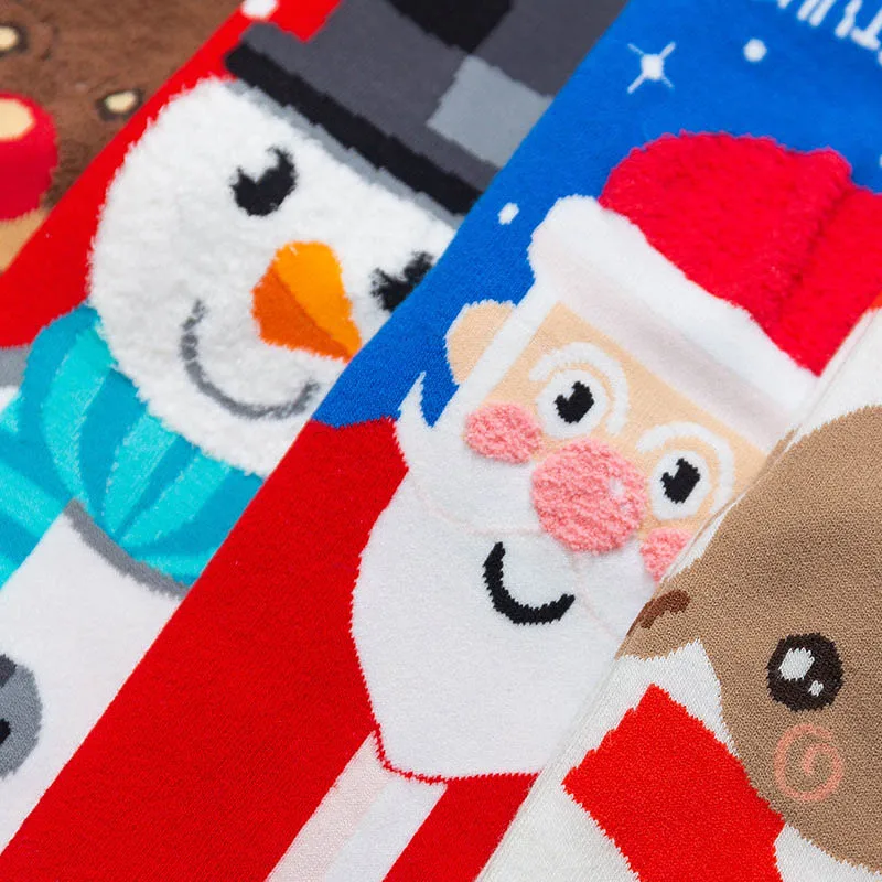 Autumn Winter Creative Merry Christmas Socks Fashion Lovely Happy Casual Cotton Cartoon Christmas To The One You Love Gift Socks
Autumn Winter Creative Merry Christmas Socks Fashion Lovely Happy Casual Cotton Cartoon Christmas To The One You Love Gift Socks