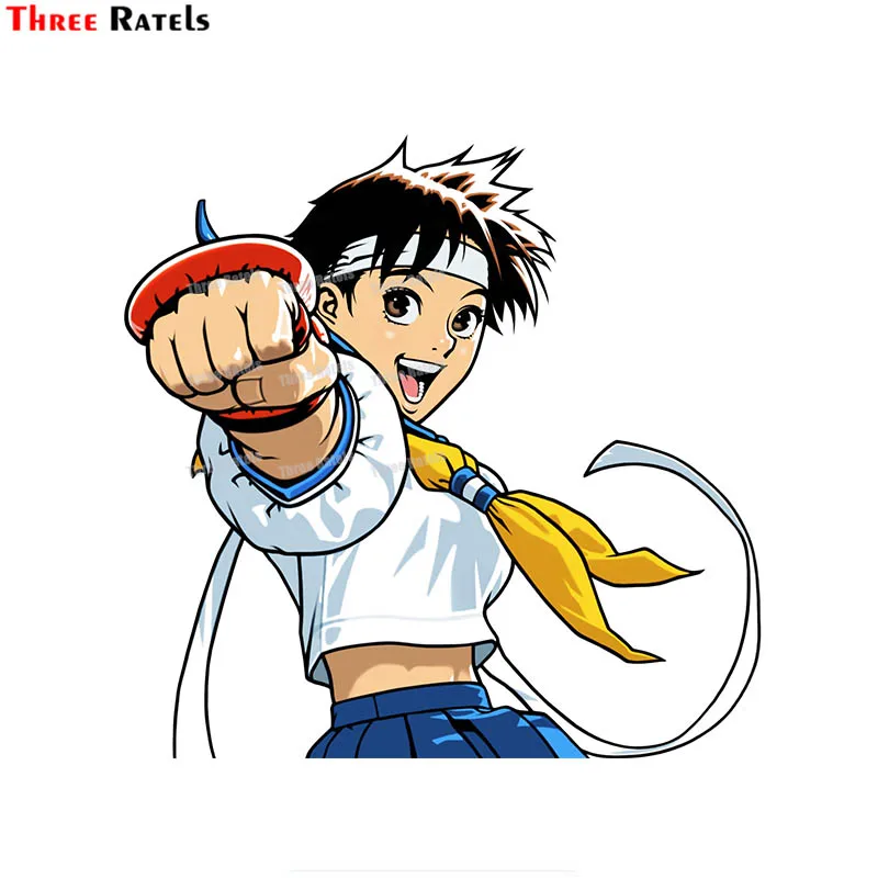 Three Ratels A6 Anime Cartoon Kasugano Sakura Fighter Sticker For Car-Styling Vinyl Auto Accessories Decal
Three Ratels A6 Anime Cartoon Kasugano Sakura Fighter Sticker For Car-Styling Vinyl Auto Accessories Decal