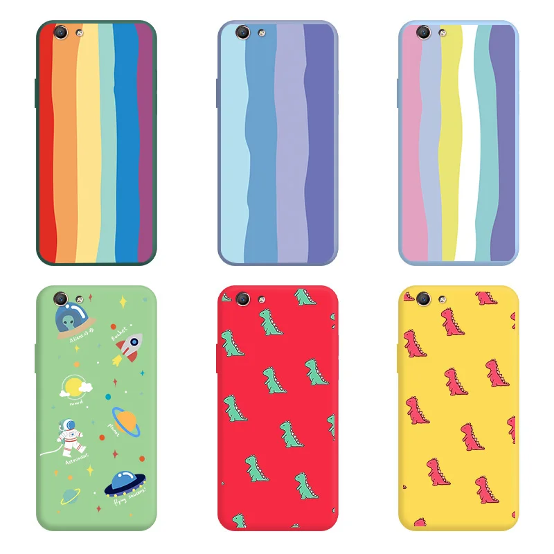 Luxury Original Fashion Silicone Soft Shell TPU For OPPO A59 Case Matte Colorful Edging Shell For OPPO A59S F1s Case Rainbow
Luxury Original Fashion Silicone Soft Shell TPU For OPPO A59 Case Matte Colorful Edging Shell For OPPO A59S F1s Case Rainbow