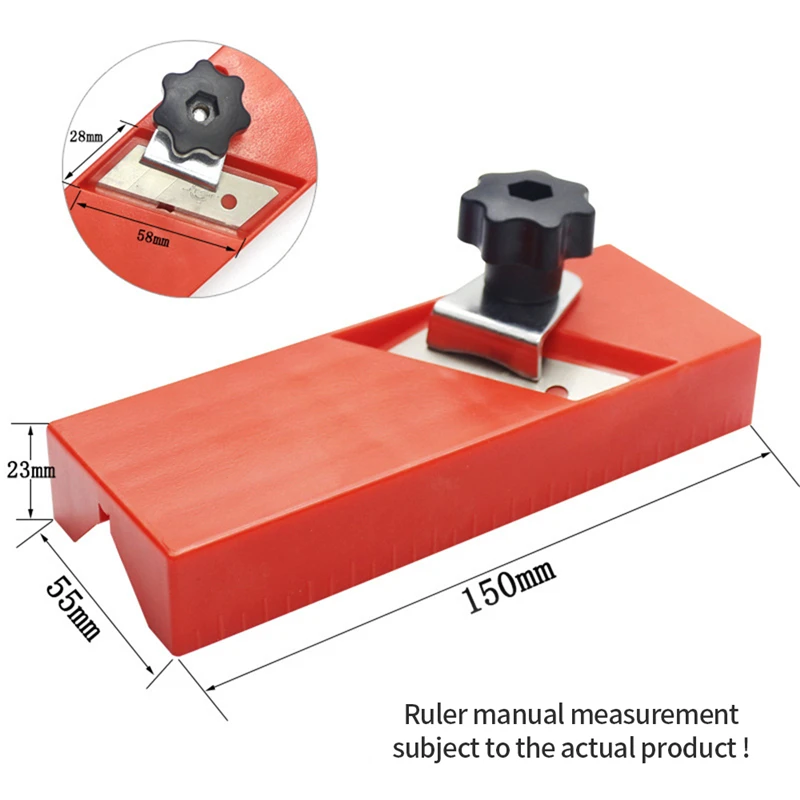 Woodworking Planer Drywall Edge Gypsum Board Chamfering Trimming Hand Plane ABS Plastic Plasterboard Planning Tools
Woodworking Planer Drywall Edge Gypsum Board Chamfering Trimming Hand Plane ABS Plastic Plasterboard Planning Tools