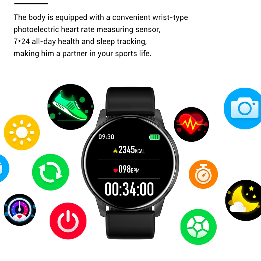 2020 Global Version Smart Watch Fitness Bracelet Calories Heart Rate Monitor Sport Smartwatch Men Women For Android Xiaomi Apple
2020 Global Version Smart Watch Fitness Bracelet Calories Heart Rate Monitor Sport Smartwatch Men Women For Android Xiaomi Apple