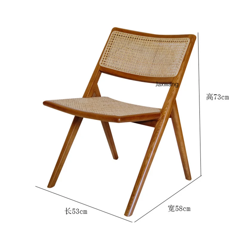 Minimalist Dining Chair Kitchen Furniture Solid Wood Rattan Dining Chairs Nordic Living Room Dining Room Backrest Makeup Chair
Minimalist Dining Chair Kitchen Furniture Solid Wood Rattan Dining Chairs Nordic Living Room Dining Room Backrest Makeup Chair