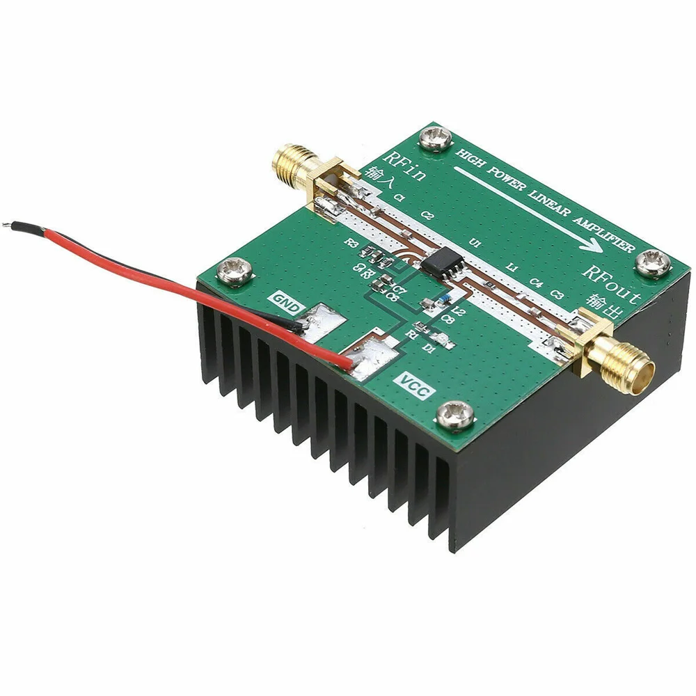 New 2.4GHZ RF Power Amplifier 1W 400M-2700MHZ Broadband For WIFI Bluetooth 6V
New 2.4GHZ RF Power Amplifier 1W 400M-2700MHZ Broadband For WIFI Bluetooth 6V