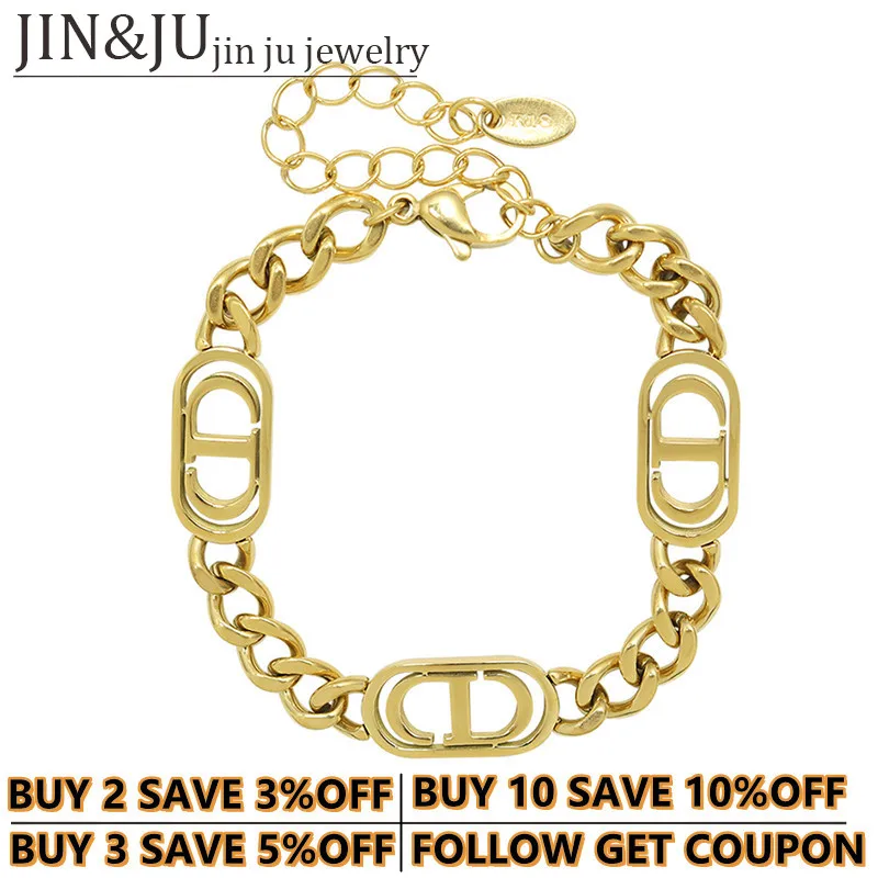 JINJU Stainless Steel Jewelry Bracelet Charms For Women Spain Italia Joyas Bijoux Femme украшения 2021 бижутерия подарок девушкe
JINJU Stainless Steel Jewelry Bracelet Charms For Women Spain Italia Joyas Bijoux Femme украшения 2021 бижутерия подарок девушкe