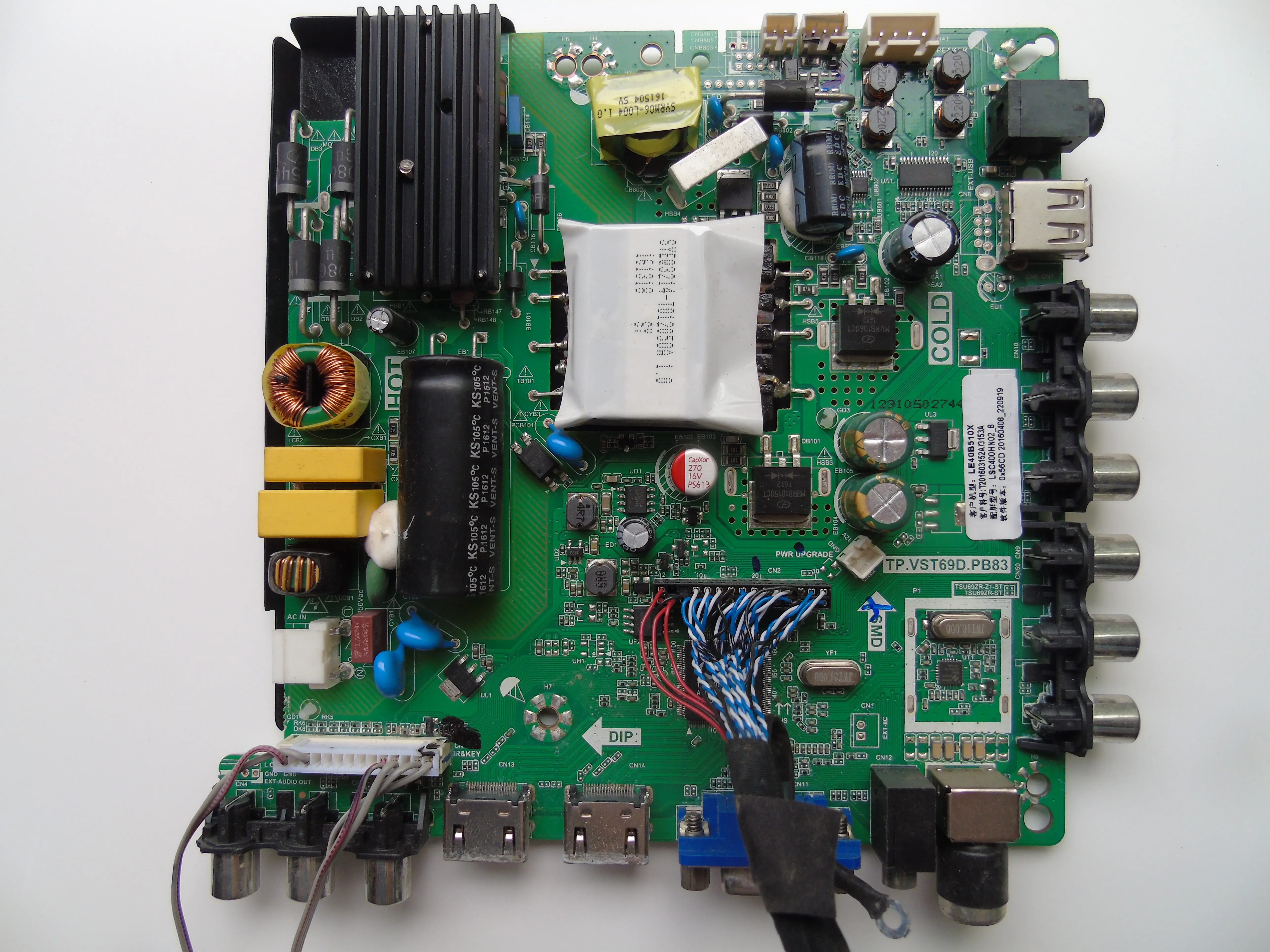 Original Logical Circuit Board Motherboard 32PFL3042/T3TP.VST69D.PB83 with BOEI320WX1
Original Logical Circuit Board Motherboard 32PFL3042/T3TP.VST69D.PB83 with BOEI320WX1
