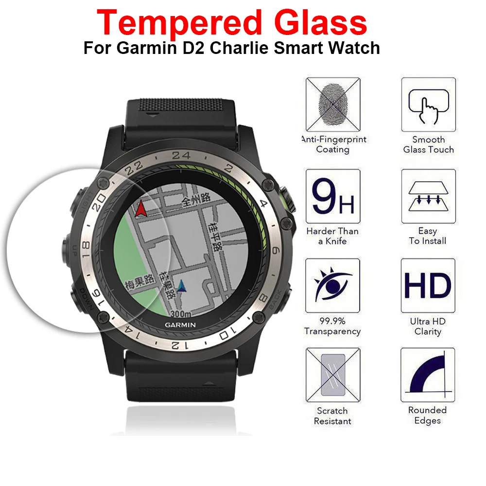 3pcs Smartwatch Tempered Glass Protective Film Clear Guard For Garmin D2 Charlie Smart Watch Toughened Display Screen Protector
3pcs Smartwatch Tempered Glass Protective Film Clear Guard For Garmin D2 Charlie Smart Watch Toughened Display Screen Protector