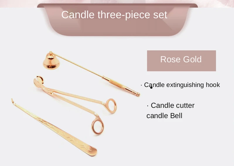 Aromatherapy Candle Tool Set Igniter Candle Extinguisher Candle Cover Lighter Three Piece Set Of Accessories Candle Hook Cutter
Aromatherapy Candle Tool Set Igniter Candle Extinguisher Candle Cover Lighter Three Piece Set Of Accessories Candle Hook Cutter