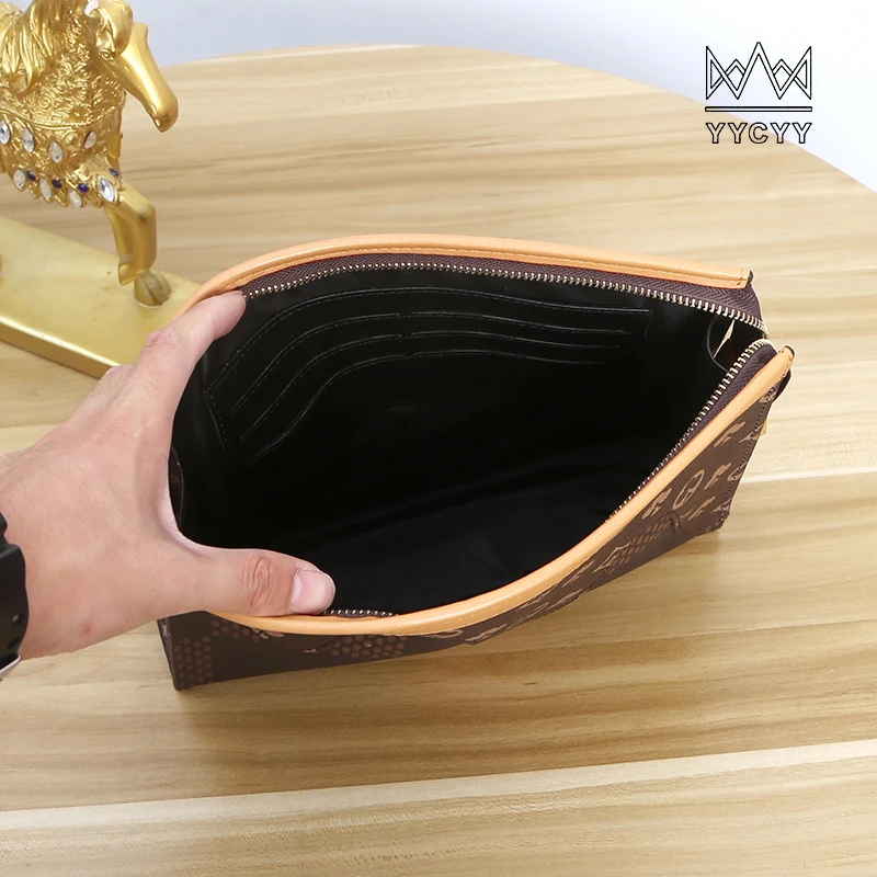 Luxury woman handbag European and American fashion leather briefcase clutch high-quality business temperament envelope clutch
Luxury woman handbag European and American fashion leather briefcase clutch high-quality business temperament envelope clutch