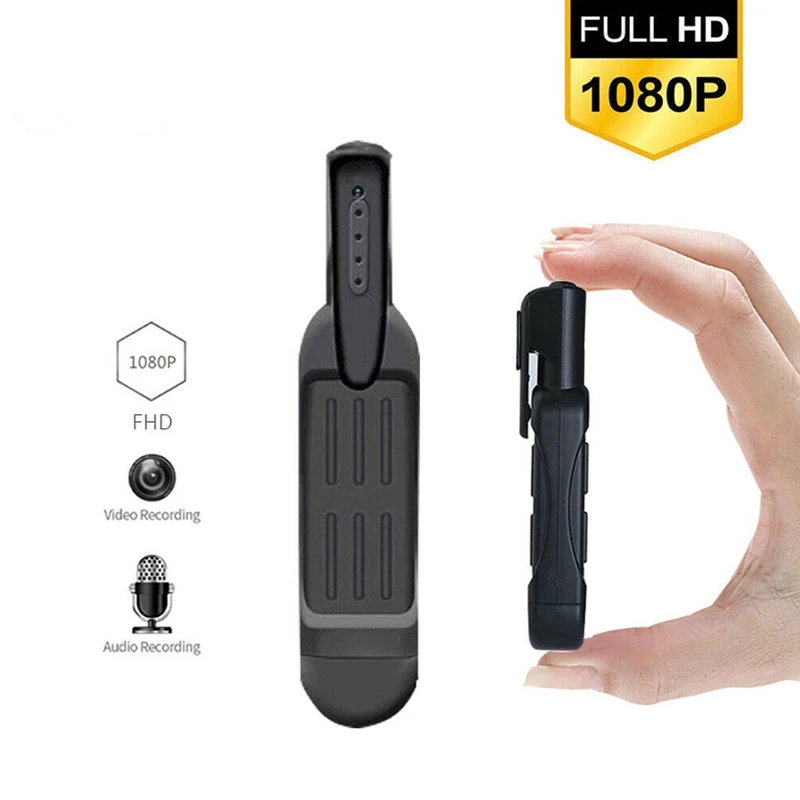 Мини камера T189 портативная экшн видеокамера HD ручка мини DVR видео