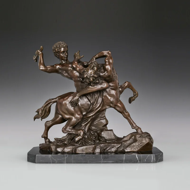 Hercules Fighting with Centaur Nessus Statue by Giambologna Bronze Replica Famous Greek God Sculpture Art Large Classy Decor
Hercules Fighting with Centaur Nessus Statue by Giambologna Bronze Replica Famous Greek God Sculpture Art Large Classy Decor
