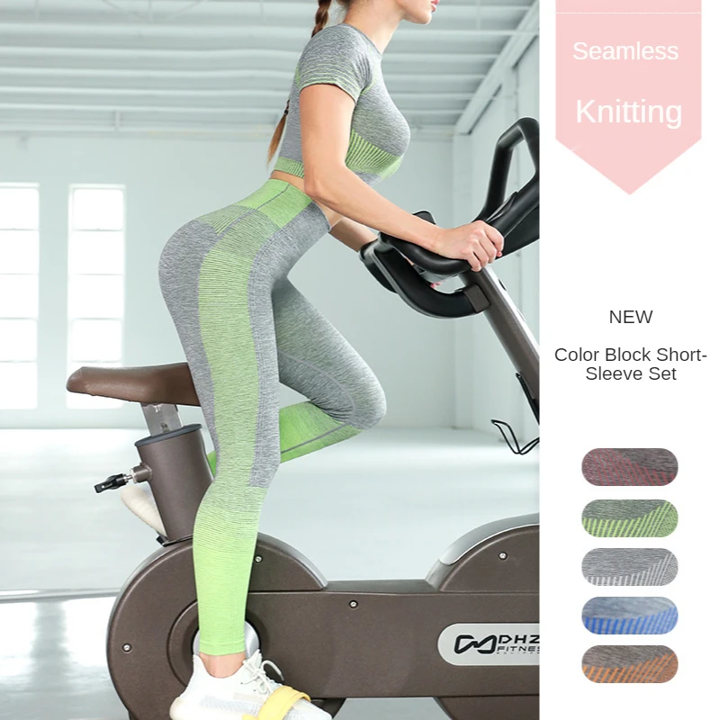 Women's tracksuit Summer clothes for women Yoga set Suit for yoga fitness Suit for fitness Spring and summer sport suit
Women's tracksuit Summer clothes for women Yoga set Suit for yoga fitness Suit for fitness Spring and summer sport suit