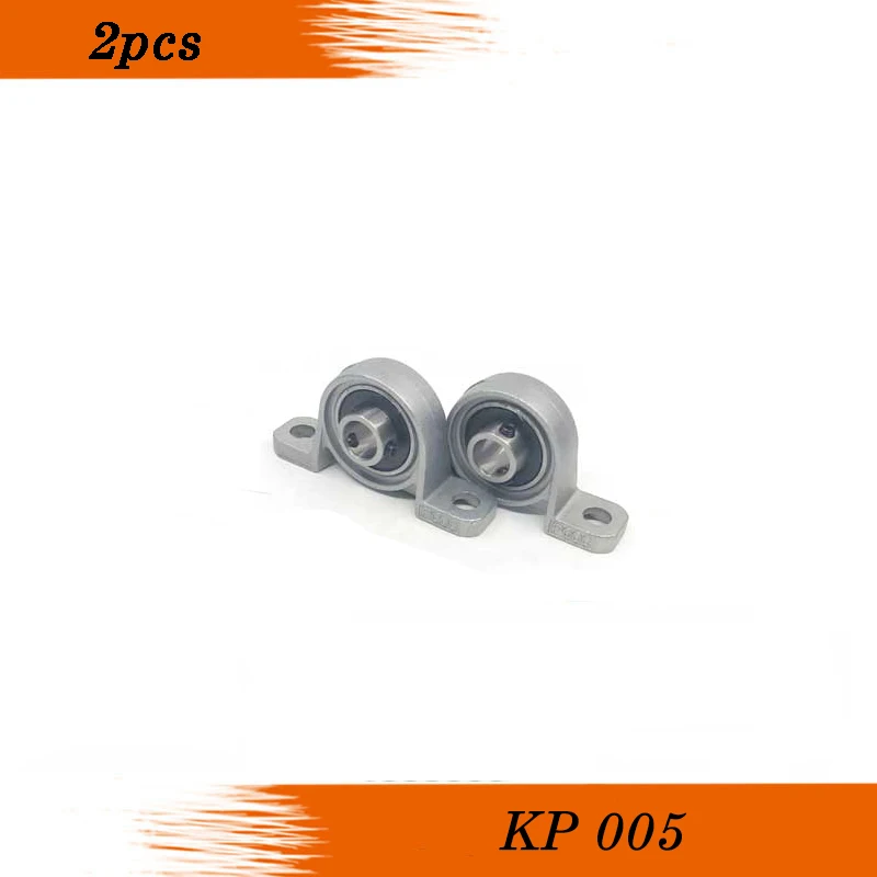 2Pcs KP005 25mm Diameter Bore Zinc Alloy Ball Bearing Pillow Block Mounted Support
2Pcs KP005 25mm Diameter Bore Zinc Alloy Ball Bearing Pillow Block Mounted Support