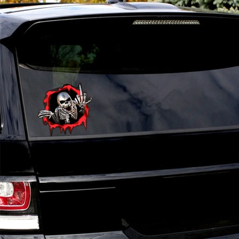 Creative Scary Skull Car Sticker-Personality Scary Car Sticker Halloween Auto Accessories 15*14cm Body Car Window Decals 1pc New
Creative Scary Skull Car Sticker-Personality Scary Car Sticker Halloween Auto Accessories 15*14cm Body Car Window Decals 1pc New
