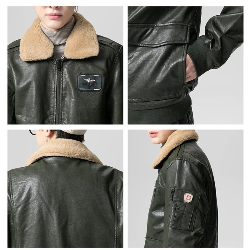 BOLUBAO Winter Brand Men Trendy Leather Jacket Men Fashion Casual Slim Wild Jacket Zipper Fur Collar Leather Jackets Male
BOLUBAO Winter Brand Men Trendy Leather Jacket Men Fashion Casual Slim Wild Jacket Zipper Fur Collar Leather Jackets Male
