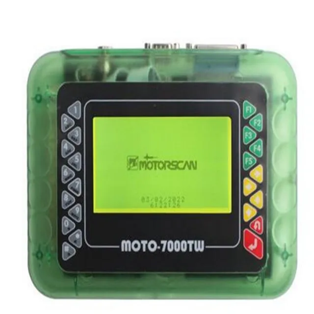 MOTO 7000TW Universal Motorcycle Scan Tool Diagnostic Fault Code Reader Diagnosis Motor Testers Scanner
MOTO 7000TW Universal Motorcycle Scan Tool Diagnostic Fault Code Reader Diagnosis Motor Testers Scanner
