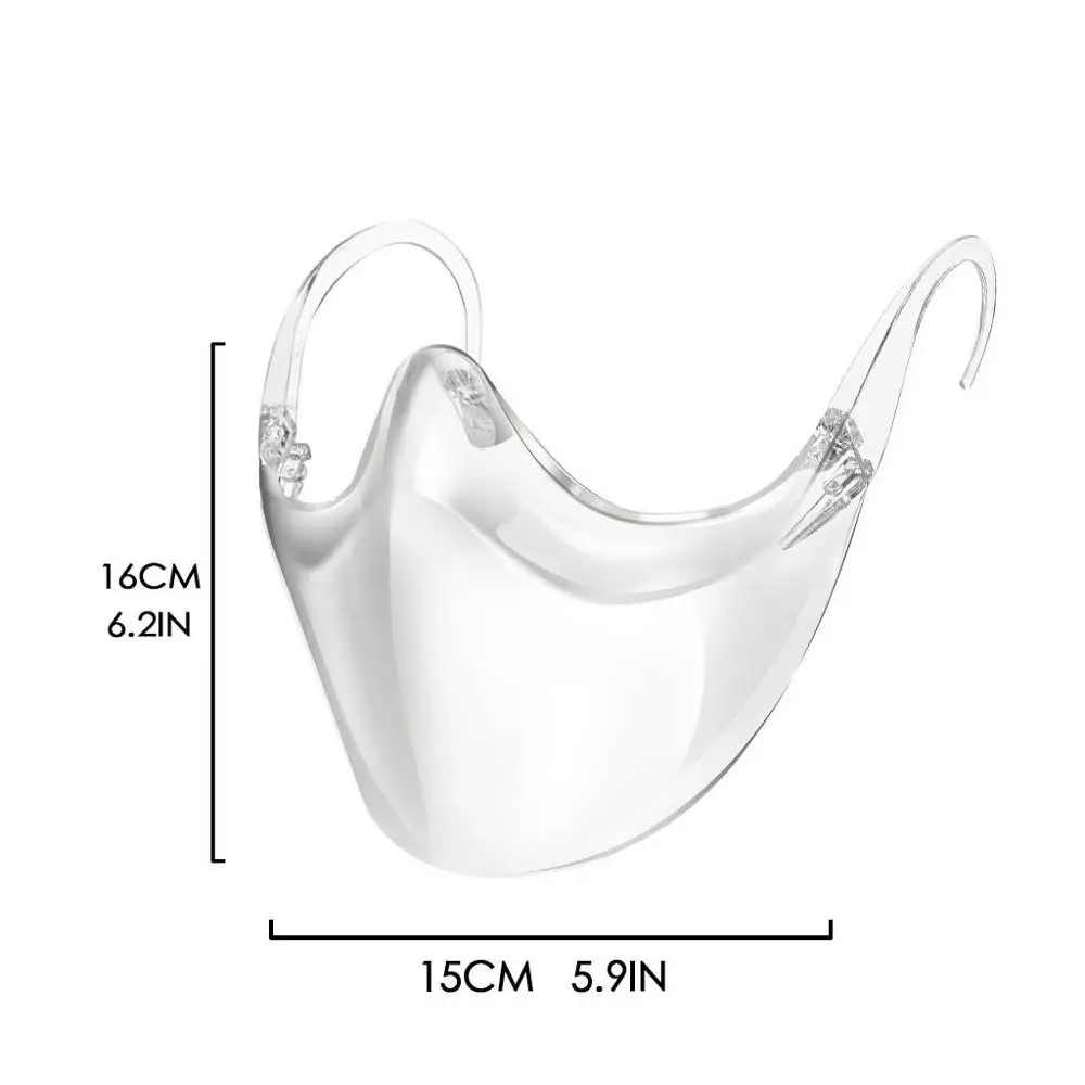 Transparent Anti-spray Face Shield Dustproof Full Face Mouth Safety Masks for Adult Outdoor Working Sports Prevent Saliva Splash
Transparent Anti-spray Face Shield Dustproof Full Face Mouth Safety Masks for Adult Outdoor Working Sports Prevent Saliva Splash