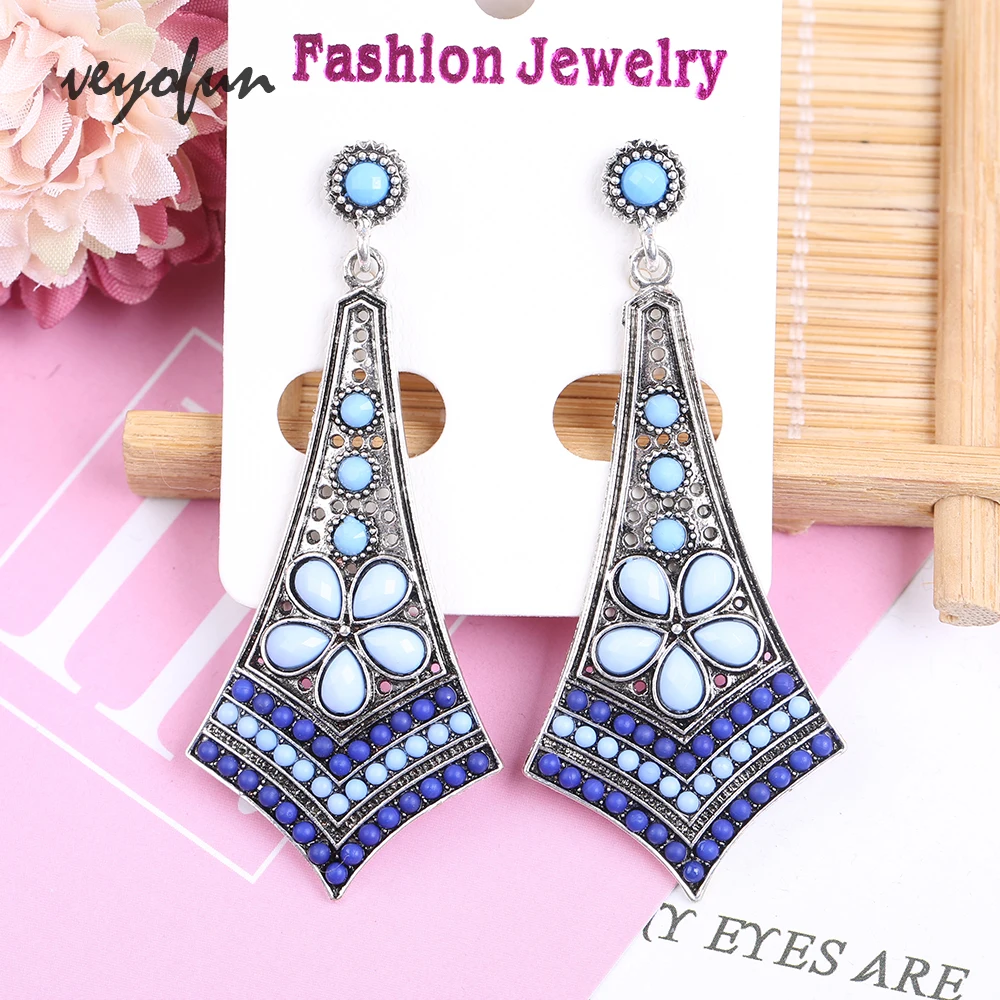 Veyofun Vintage Acrylic Drop Earrings Ethnic Geometry Dangle Earrings Jewelry For Women Gift 
Veyofun Vintage Acrylic Drop Earrings Ethnic Geometry Dangle Earrings Jewelry For Women Gift
