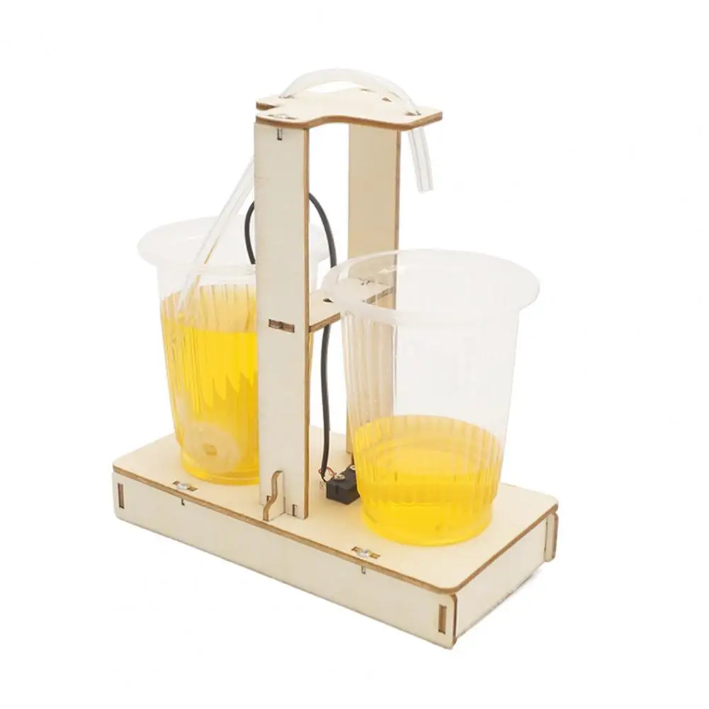 Creative Wooden Experiment Toy Easy-assembled Physical Wooden Science Experiment Water Dispenser Toy for Student
Creative Wooden Experiment Toy Easy-assembled Physical Wooden Science Experiment Water Dispenser Toy for Student