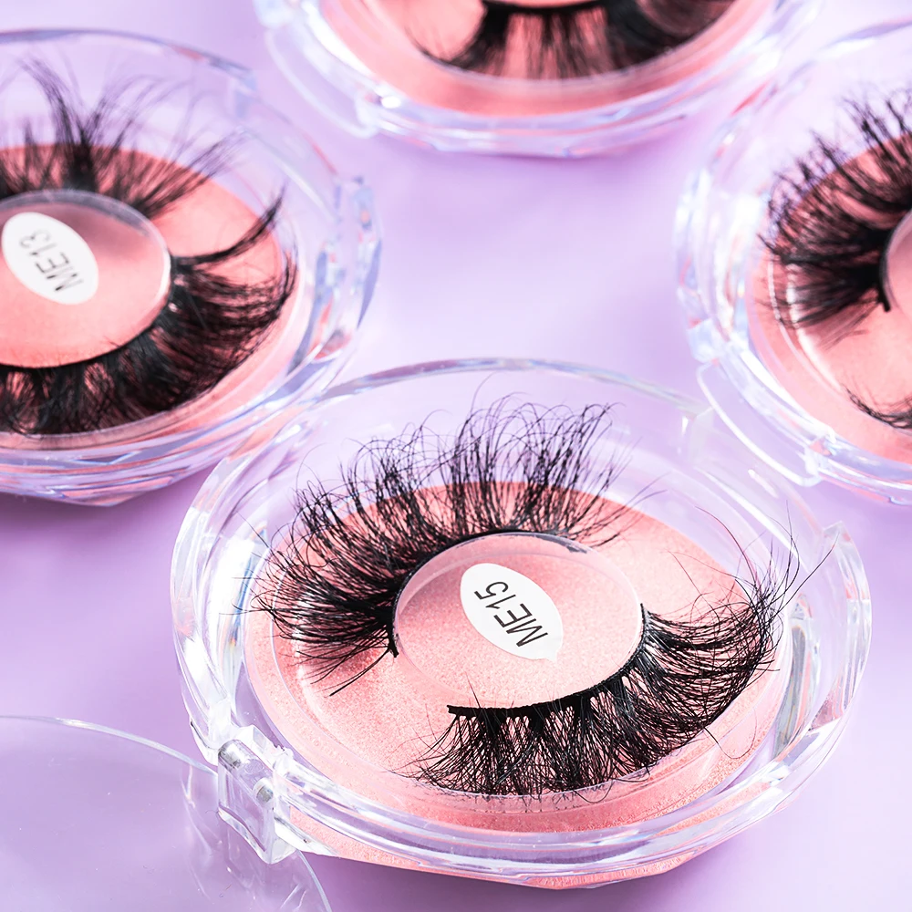 1Pair ME01-ME20 25mm Faux Mink Hair False Eyelashes Natural Thick Long Eye Lashes Wispy Makeup Beauty Eyelash Extension Tools
1Pair ME01-ME20 25mm Faux Mink Hair False Eyelashes Natural Thick Long Eye Lashes Wispy Makeup Beauty Eyelash Extension Tools