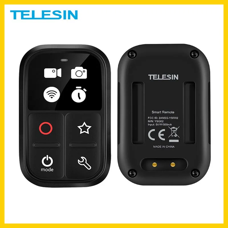 TELESIN 80M Wifi Пульт дистанционного управления самосветящийся OLED экран с набором и клавишами быстрого доступа для GoPro Hero 9 7 8 6 5 4 Session GoPro Max
TELESIN 80M Wifi Пульт дистанционного управления самосветящийся OLED экран с набором и клавишами быстрого доступа для GoPro Hero 9 7 8 6 5 4 Session GoPro Max