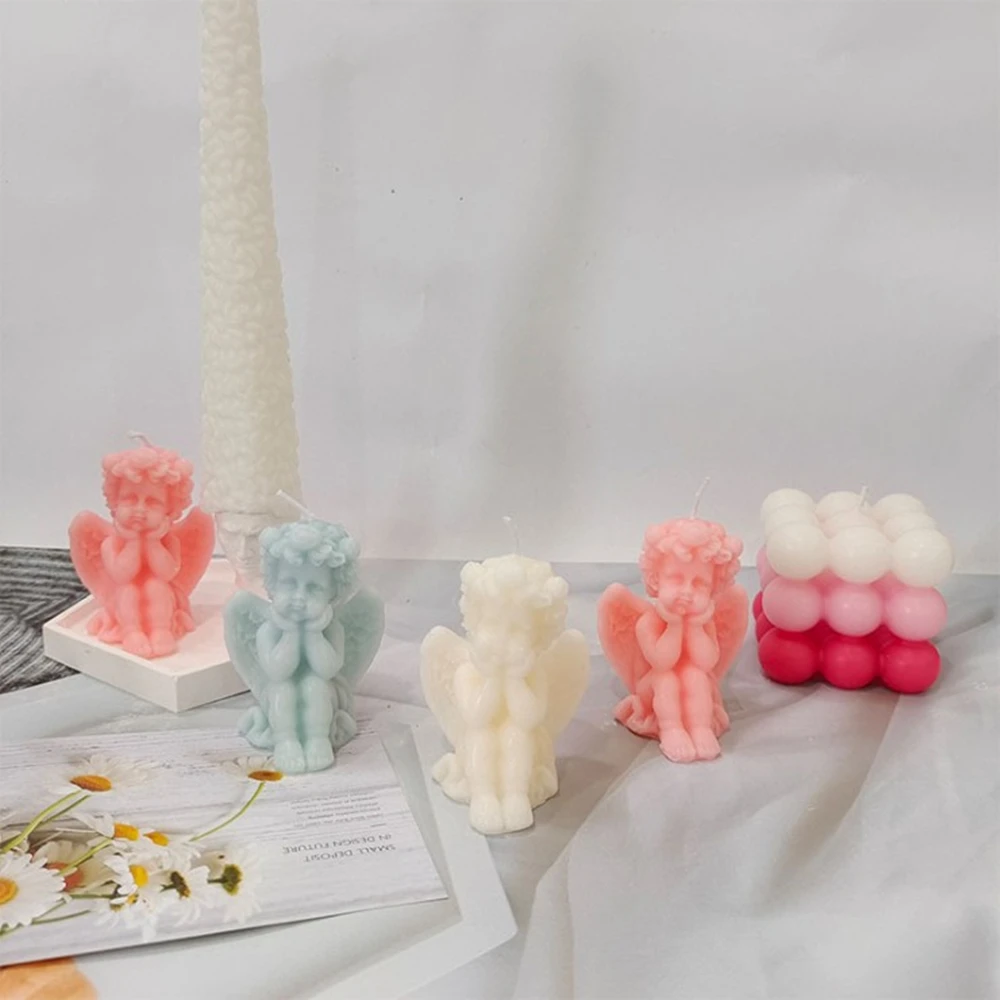 Cupid Little Angel Silicone Candle Mold Aromatherapy Plaster Diy Cake Decoration Baking Mould Resin Molds Soap Making Supplies
Cupid Little Angel Silicone Candle Mold Aromatherapy Plaster Diy Cake Decoration Baking Mould Resin Molds Soap Making Supplies