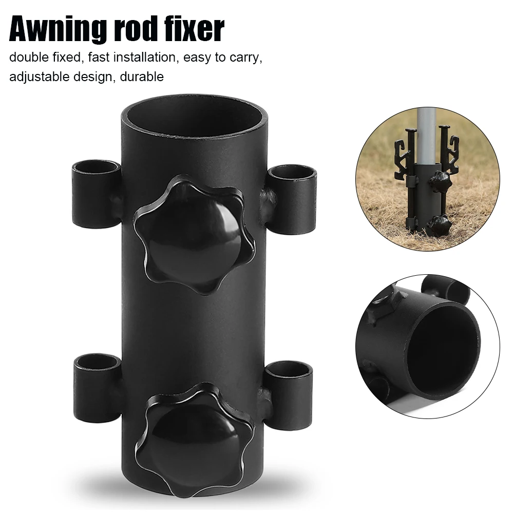 Outdoor Awning Rod Holder 34mm Canopy Pole Holder Fixed Pipe Windproof Tent Awning Pole Accessories for Camping Fishing
Outdoor Awning Rod Holder 34mm Canopy Pole Holder Fixed Pipe Windproof Tent Awning Pole Accessories for Camping Fishing