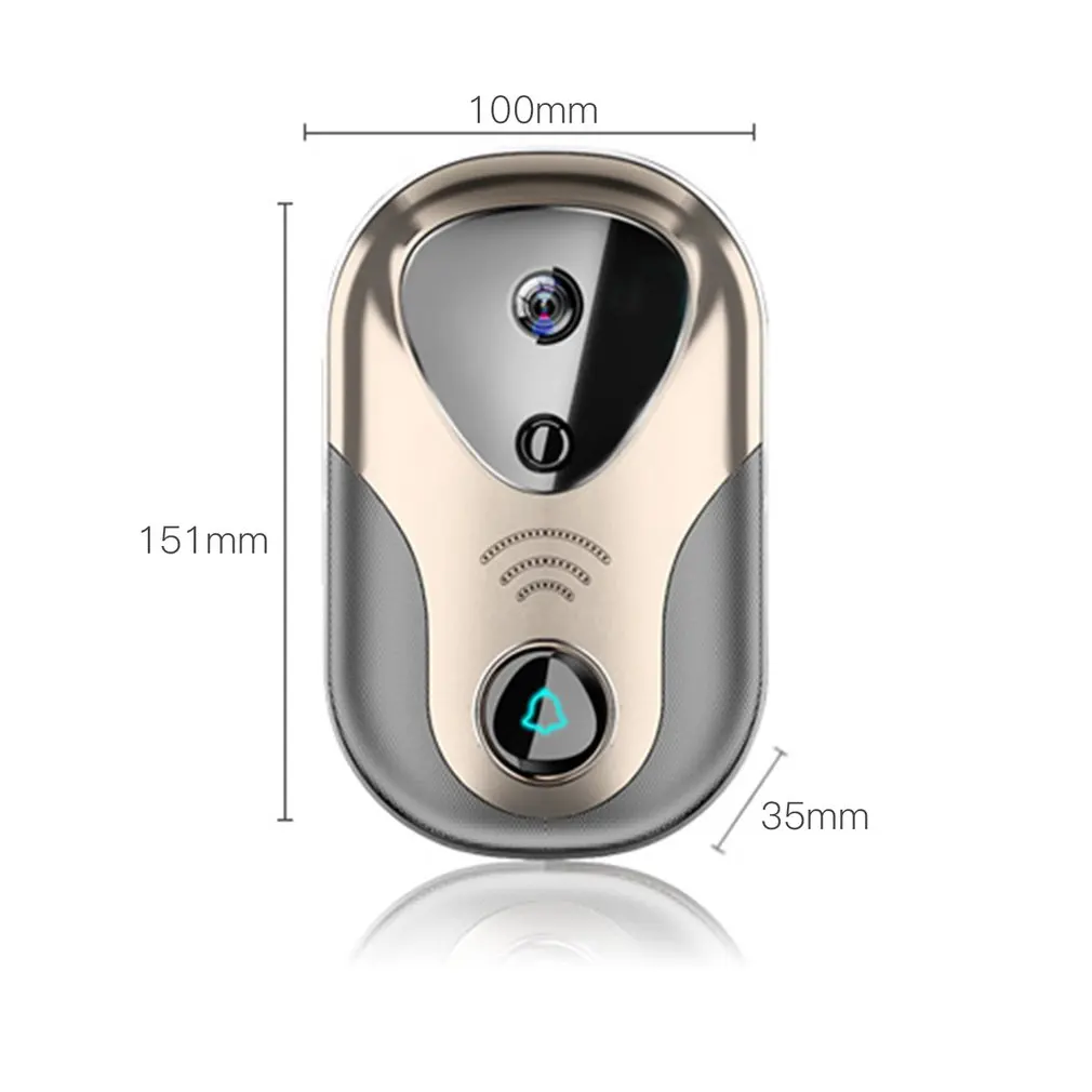 LESHP Wireless Doorbell Intelligent WIFI 720P Visual Electronic Network Intercom Video Camera Smart Door Ring PIR Alarm Cameras
LESHP Wireless Doorbell Intelligent WIFI 720P Visual Electronic Network Intercom Video Camera Smart Door Ring PIR Alarm Cameras