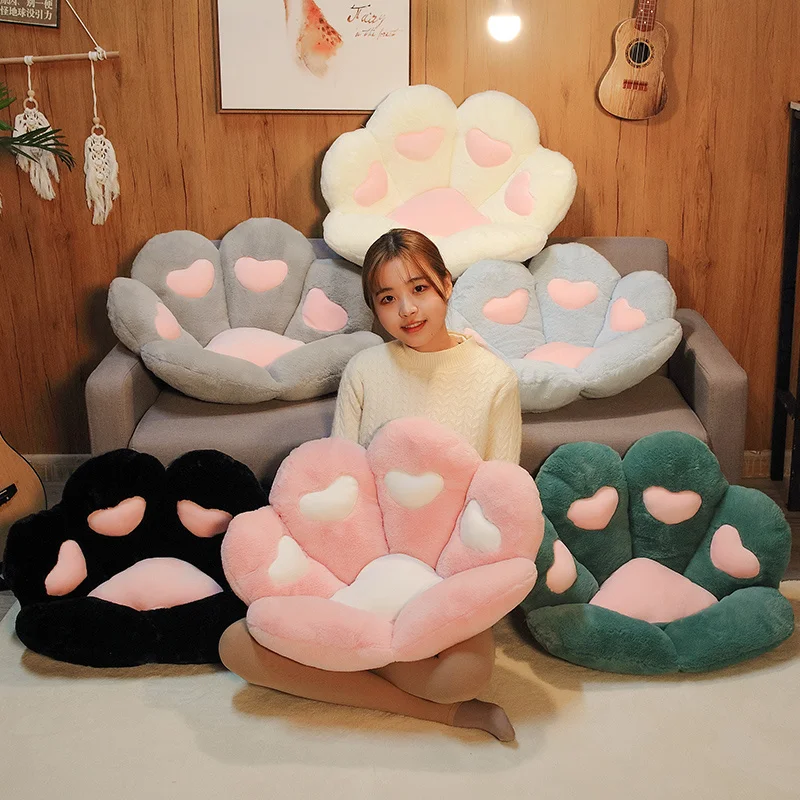 Kawaii Paw Pillow Animal Seat Cushion Stuffed Cat Paw Flower Pillow Plush Sofa Indoor Floor Home Chair Decor Children Gift
Kawaii Paw Pillow Animal Seat Cushion Stuffed Cat Paw Flower Pillow Plush Sofa Indoor Floor Home Chair Decor Children Gift