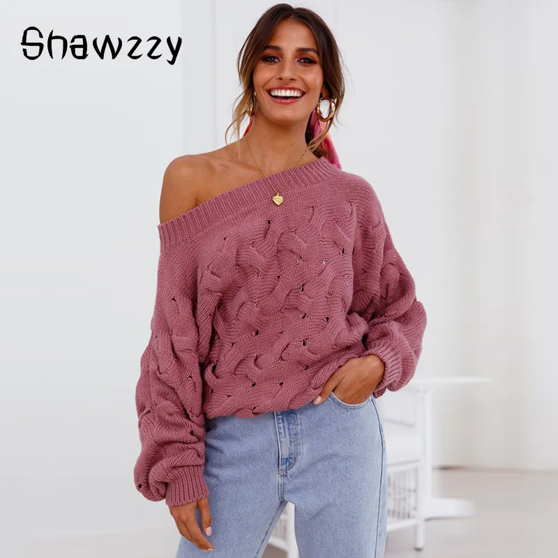 Solid off the shoulder pullovers sweater female casual oversized sweater women autumn winter knited jumper tops outfits 2020
Solid off the shoulder pullovers sweater female casual oversized sweater women autumn winter knited jumper tops outfits 2020