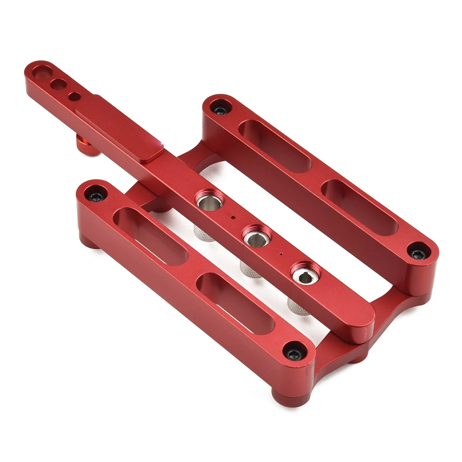 6/8/10mm Self-centering Woodworking Doweling Jig Drill Guide Wood Dowel Puncher Anodized For 17-60mm Wood Board
6/8/10mm Self-centering Woodworking Doweling Jig Drill Guide Wood Dowel Puncher Anodized For 17-60mm Wood Board