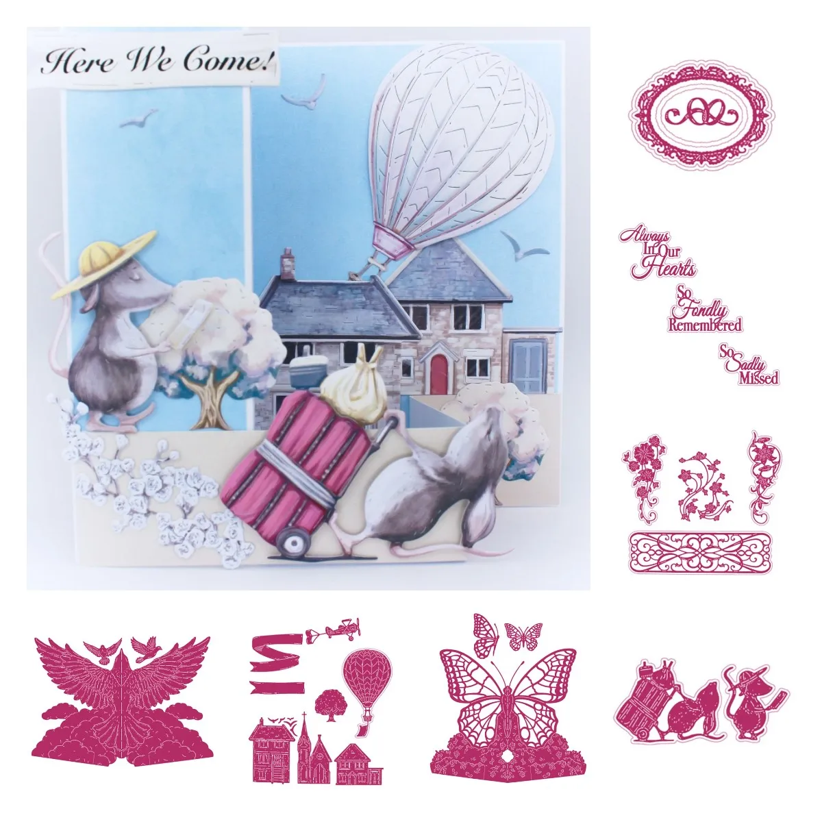 Mouse Butterfly Letters Flower House Dove Cutting Dies Scrapbook Diary Decoration Embossing Template DIY Greeting Card 2021 New
Mouse Butterfly Letters Flower House Dove Cutting Dies Scrapbook Diary Decoration Embossing Template DIY Greeting Card 2021 New