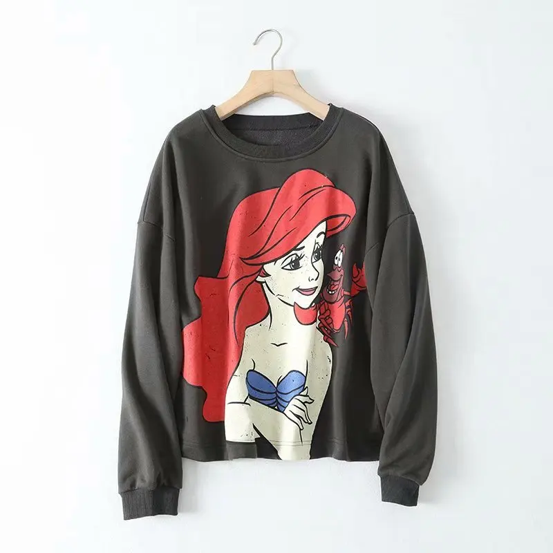 Disney 2021 Snow White sweater round collar Harajuku loose wind street long sleeve cartoon top
Disney 2021 Snow White sweater round collar Harajuku loose wind street long sleeve cartoon top