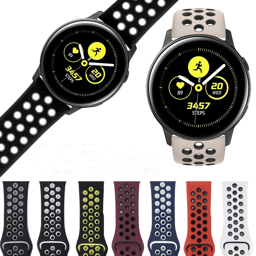 20mm 22mm band for Samsung Galaxy watch 3 41/46mm/42mm/Gear s3/Active 2 40mm 44mm correa bracelet Huawei watch GT/2/2E/Pro strap
20mm 22mm band for Samsung Galaxy watch 3 41/46mm/42mm/Gear s3/Active 2 40mm 44mm correa bracelet Huawei watch GT/2/2E/Pro strap