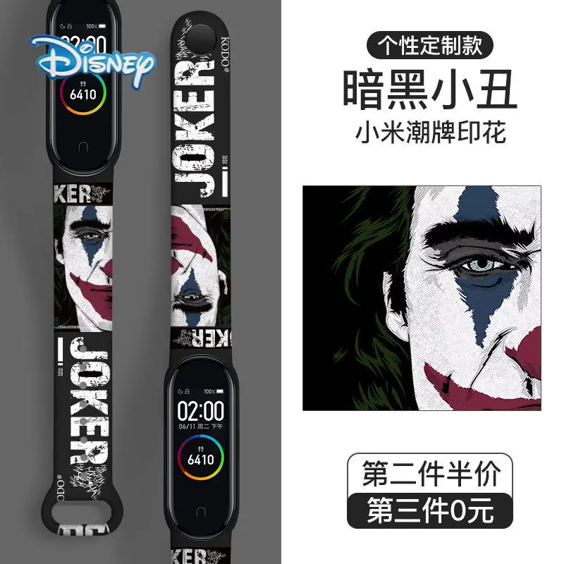 Disney cartoon Strap for Xiaomi Mi Band 6 5 4 3 Sport Wristband Silicone Bracelet Mi Band 3 4 Band5 replacement strap watch band
Disney cartoon Strap for Xiaomi Mi Band 6 5 4 3 Sport Wristband Silicone Bracelet Mi Band 3 4 Band5 replacement strap watch band