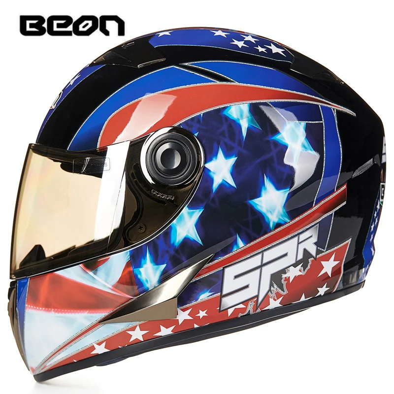 BEON B-502 Motorcycle Helmet Full Face Helmet Casco Moto Capacete Motocross Casque Moto Vintage Racing Helmet
BEON B-502 Motorcycle Helmet Full Face Helmet Casco Moto Capacete Motocross Casque Moto Vintage Racing Helmet