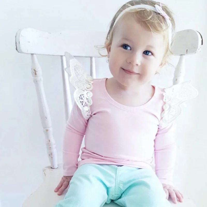 Baby Girl T-Shirt Autumn Cotton Princess Clothes Kids Cute Lace Long-Sleeved Solid ColorTop Toddler Girl Clothes Shirt For Girls
Baby Girl T-Shirt Autumn Cotton Princess Clothes Kids Cute Lace Long-Sleeved Solid ColorTop Toddler Girl Clothes Shirt For Girls