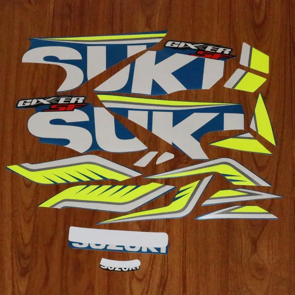 Red / Blue Motorcycle Complete Fairing Body Sticker Decals For GIXXER GSX150F SF150 PVC Waterproof Stickers
Red / Blue Motorcycle Complete Fairing Body Sticker Decals For GIXXER GSX150F SF150 PVC Waterproof Stickers