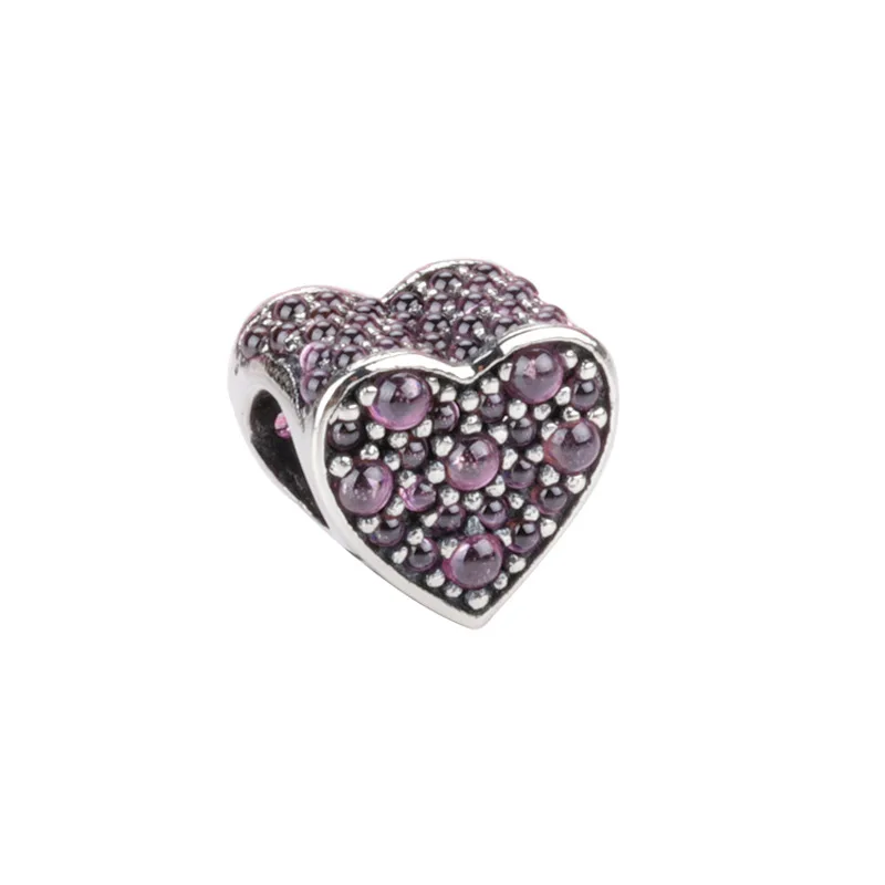 DoDoFly S925 sterling silver dazzling heart diamond heart-shaped beads Fit Original Bracelet Necklace DIY Jewelry
DoDoFly S925 sterling silver dazzling heart diamond heart-shaped beads Fit Original Bracelet Necklace DIY Jewelry