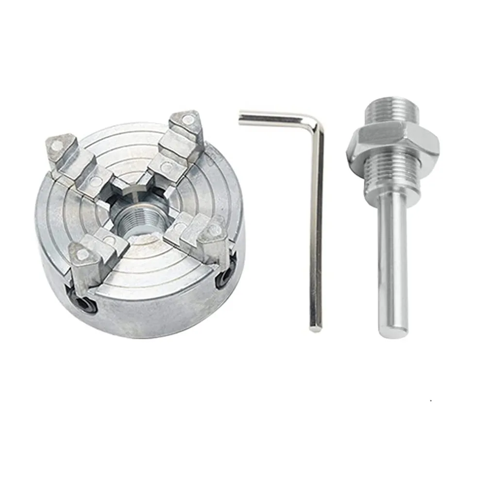 Z011 4 Jaws Manual Lathe Chuck Self-Centering Clamp Drill Chuck Fixture Tools Woodworking Turning Machine Accessories
Z011 4 Jaws Manual Lathe Chuck Self-Centering Clamp Drill Chuck Fixture Tools Woodworking Turning Machine Accessories