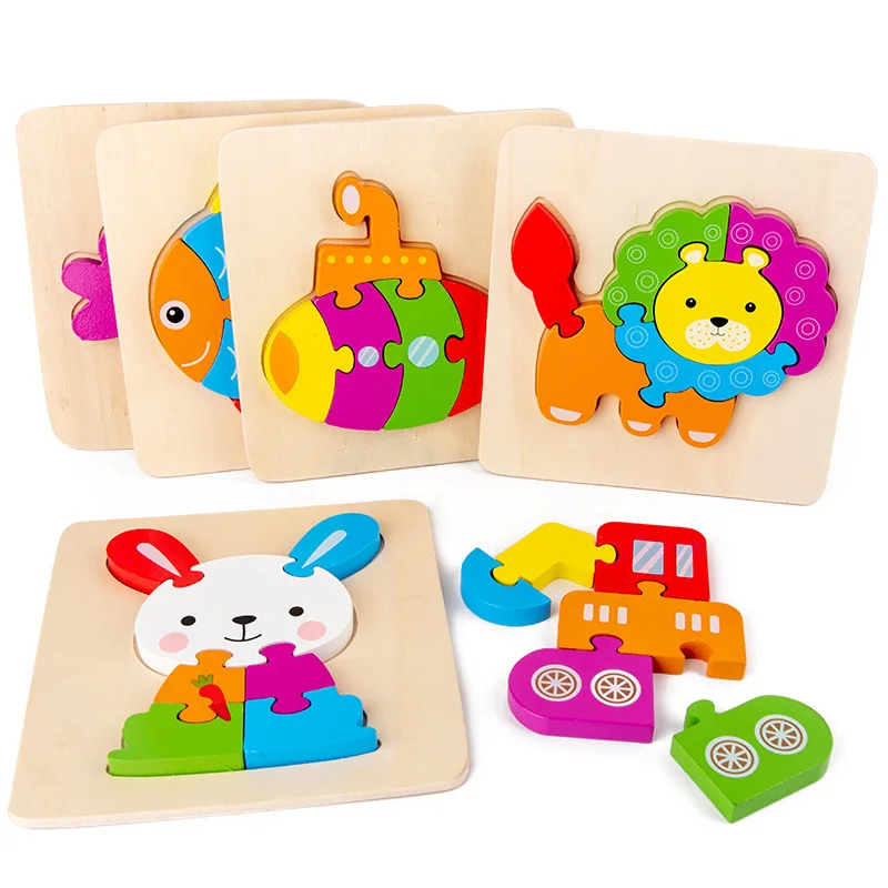 Child 3D Wooden Puzzles Board Games Cartoon Animals Cognitive Jigsaw Puzzle Educational Toys for Girls Baby Christmas Gifts
Child 3D Wooden Puzzles Board Games Cartoon Animals Cognitive Jigsaw Puzzle Educational Toys for Girls Baby Christmas Gifts