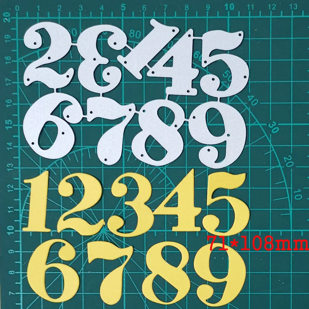 New Design Cute 0-9 Number Metal Cutting Dies For Stamps Scrapbooking Stencils DIY Paper Album Cards Decoration Embossing 2020
New Design Cute 0-9 Number Metal Cutting Dies For Stamps Scrapbooking Stencils DIY Paper Album Cards Decoration Embossing 2020