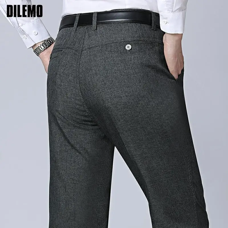 New High Quality Casual Fashion Comfortable Breathable Designer Mens Clothing Brands 2021 Trousers Straight Business Long Pants
New High Quality Casual Fashion Comfortable Breathable Designer Mens Clothing Brands 2021 Trousers Straight Business Long Pants