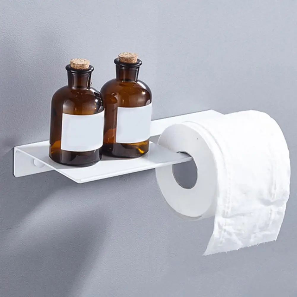 Roll Paper Rack Durable Anti-rust Easy to Install Toilet Phone Paper Roll Rack Paper Towel Holder for Home
Roll Paper Rack Durable Anti-rust Easy to Install Toilet Phone Paper Roll Rack Paper Towel Holder for Home