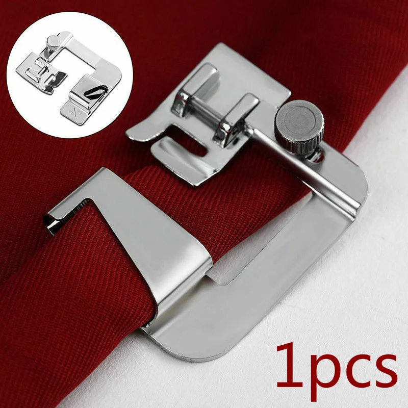1PCS Hot Sale Domestic Sewing Machine Foot Presser Rolled Hem Feet Set Sewing Accessories 3 sizes
1PCS Hot Sale Domestic Sewing Machine Foot Presser Rolled Hem Feet Set Sewing Accessories 3 sizes