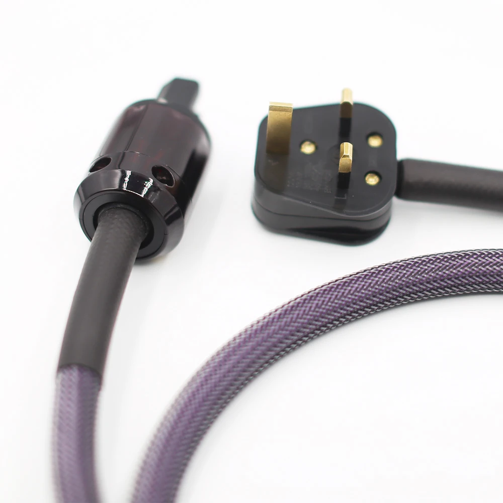 AC-313 HI-End UK AC Mains Power Cable UK 3 Pin Plug to IEC C13 Mains Power Cable HIFI Audiophille
AC-313 HI-End UK AC Mains Power Cable UK 3 Pin Plug to IEC C13 Mains Power Cable HIFI Audiophille
