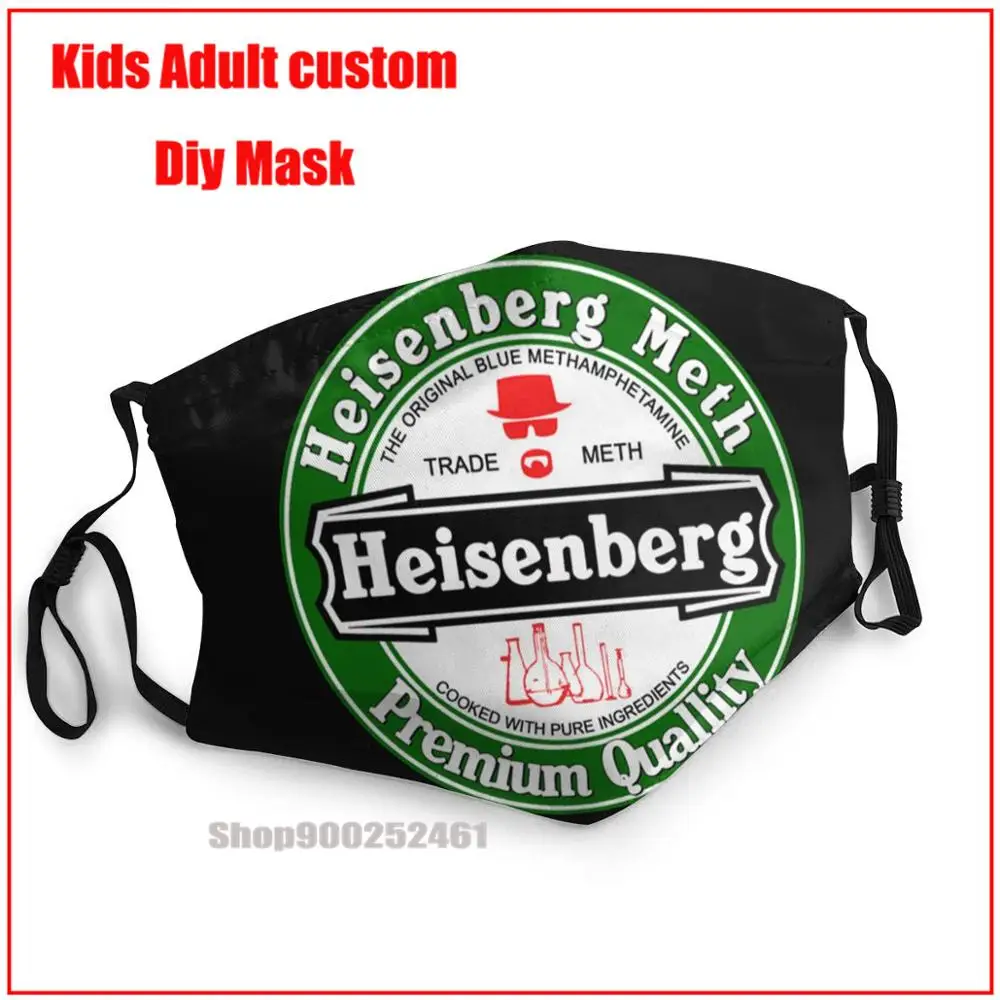 Heisenberg Meth DIY face mask fashion mask for face masks washable reusable face mask mascarillas de tela lavables con filtro
Heisenberg Meth DIY face mask fashion mask for face masks washable reusable face mask mascarillas de tela lavables con filtro